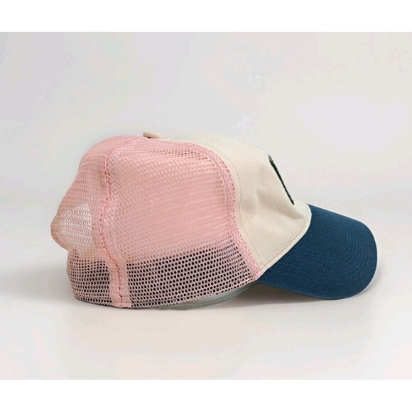 LL Bean Trucker Hat Cap Snapback Adjustable Women's Pink Mesh Logo - Picture 4 of 6